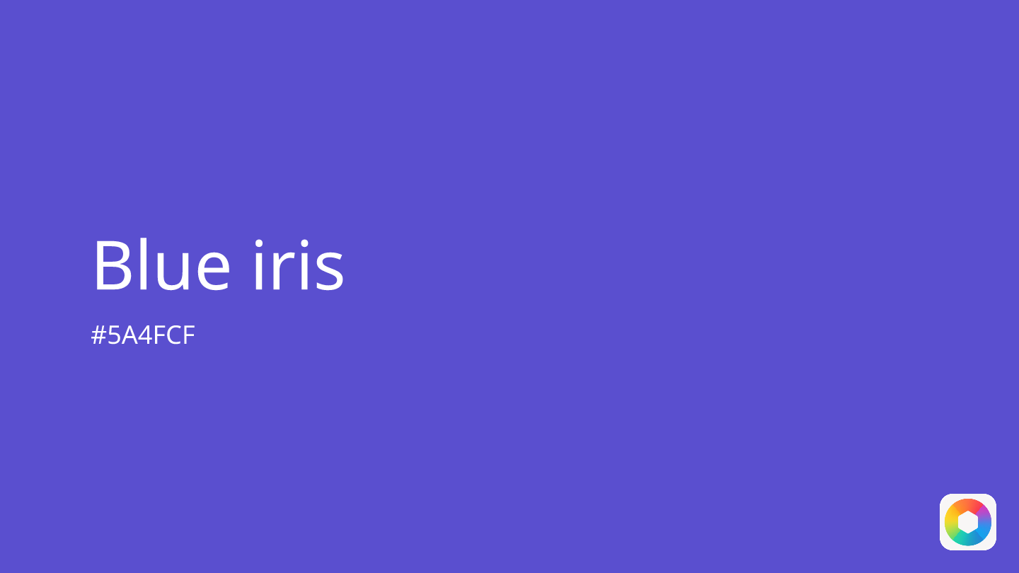 Blue iris