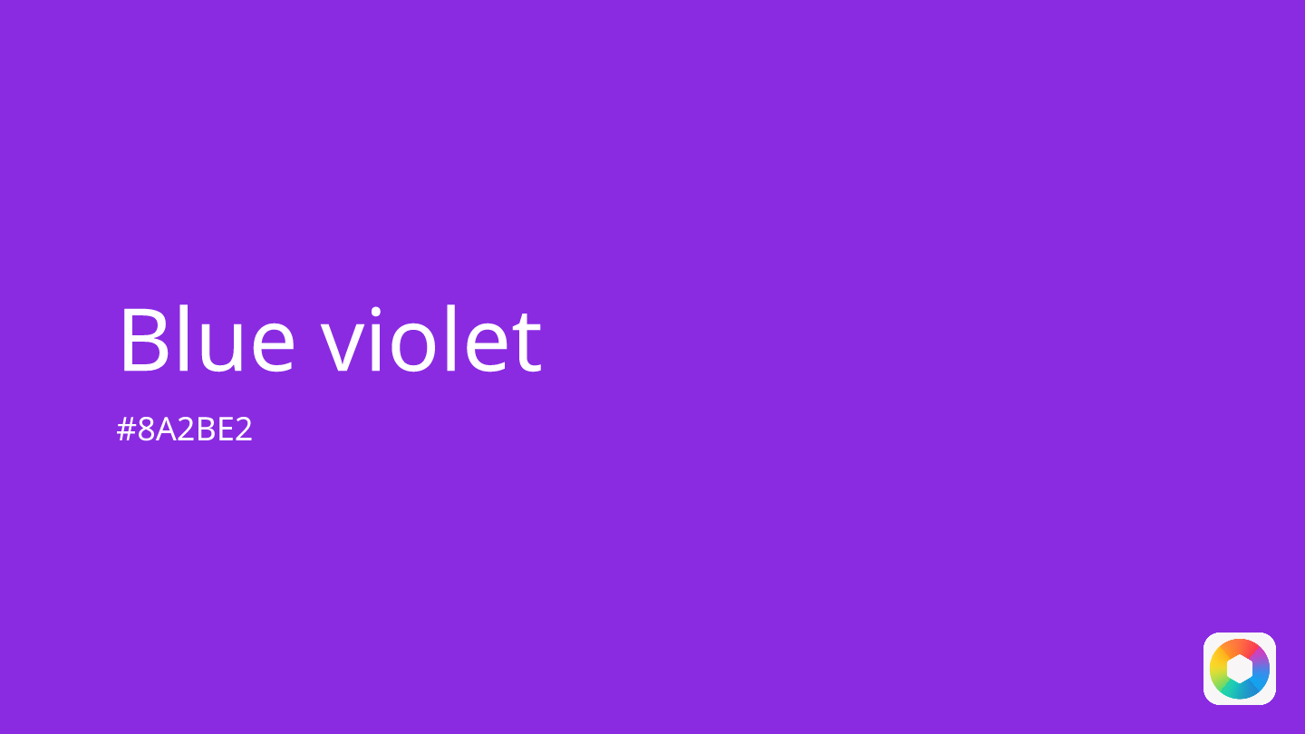 Blue violet