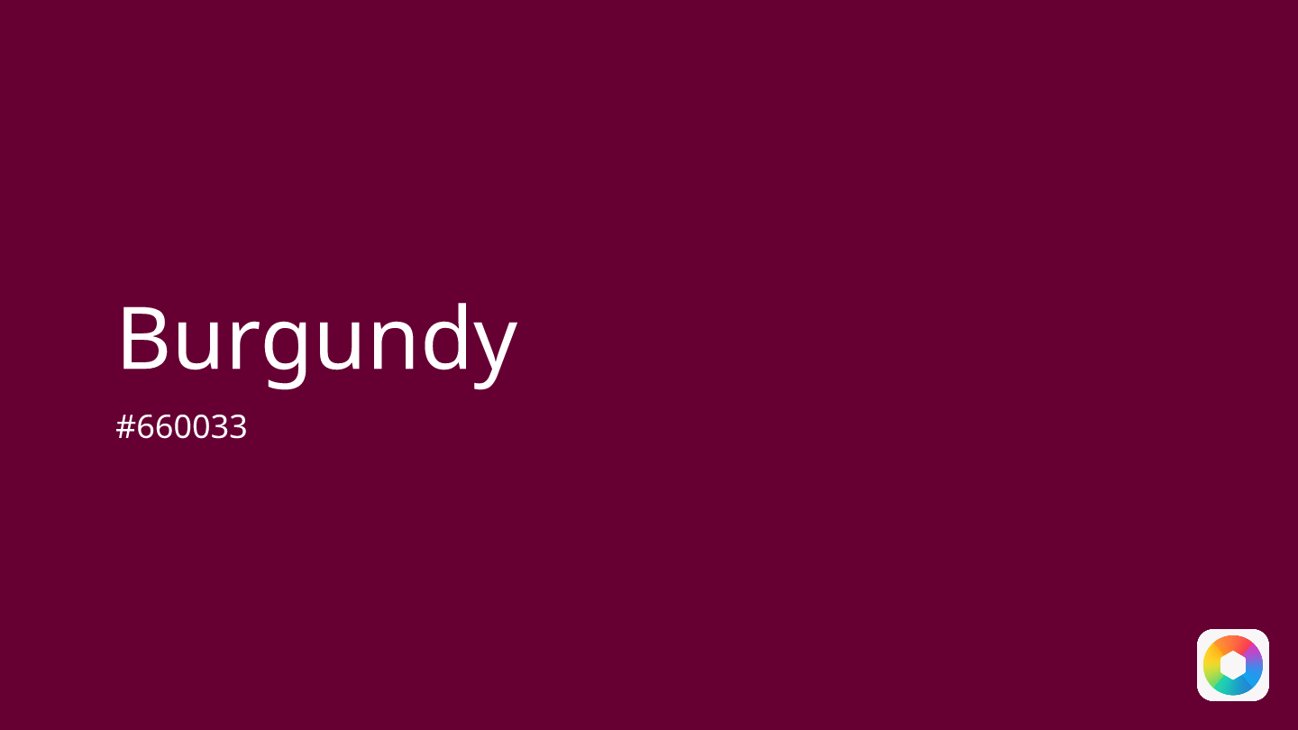 Burgundy