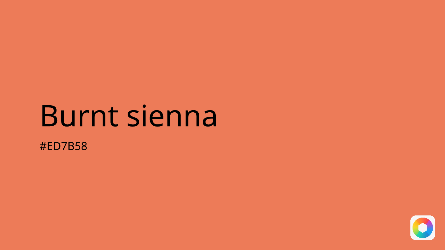 Burnt sienna
