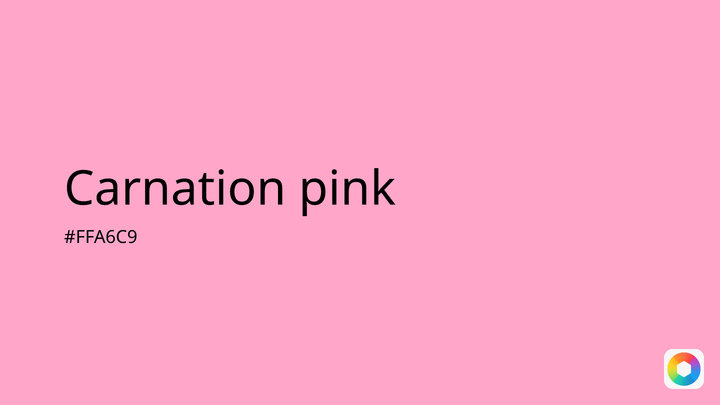Carnation pink