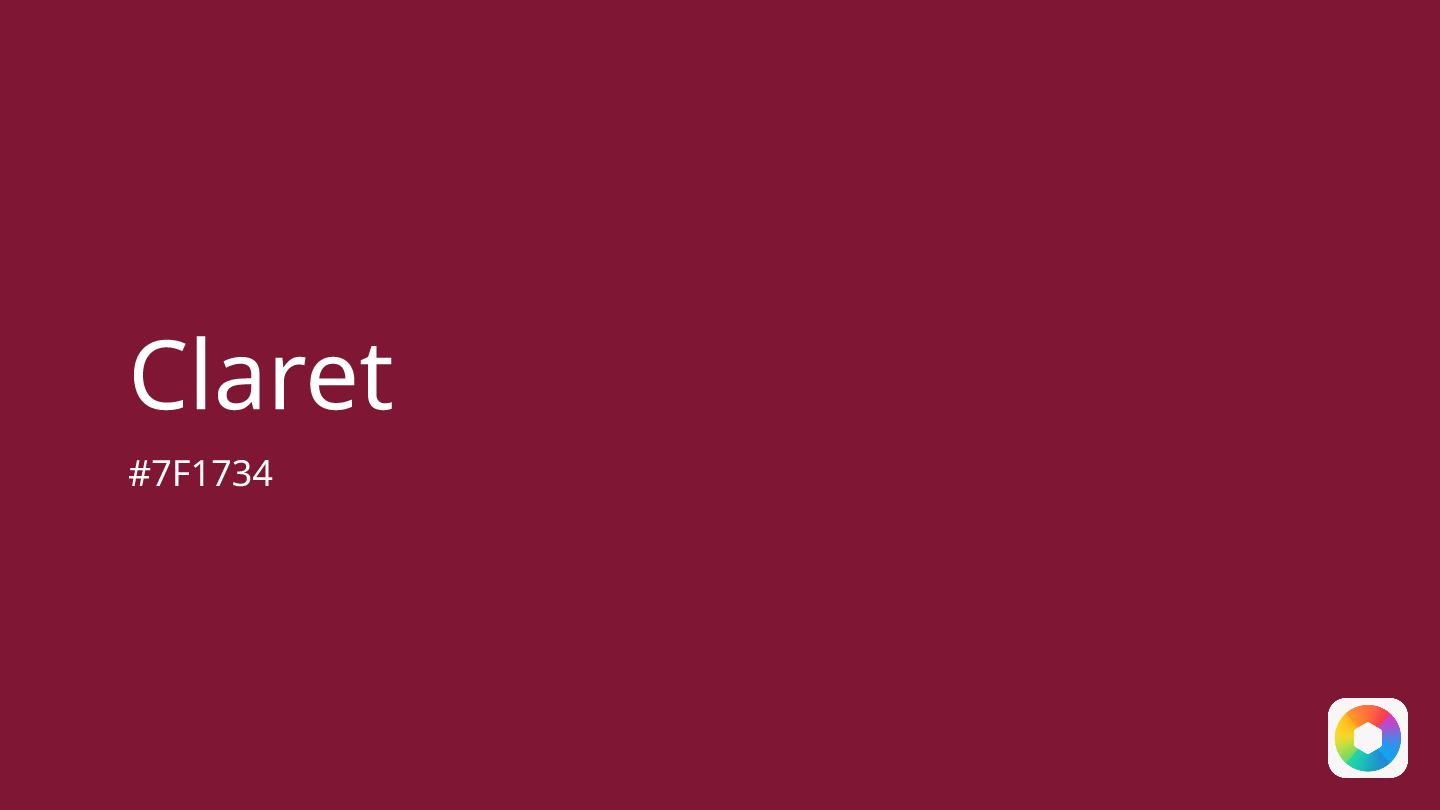 Claret