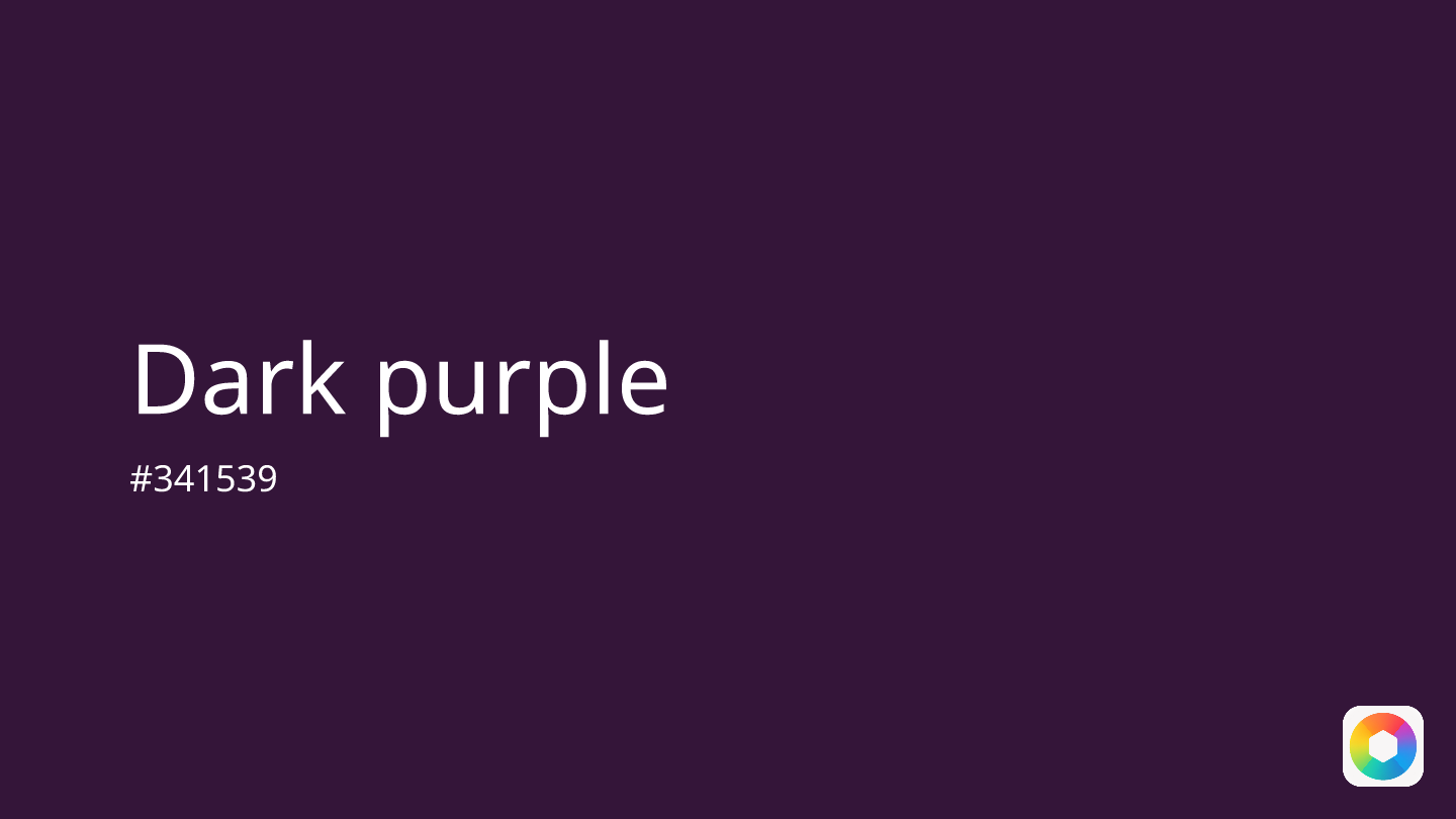 Dark purple