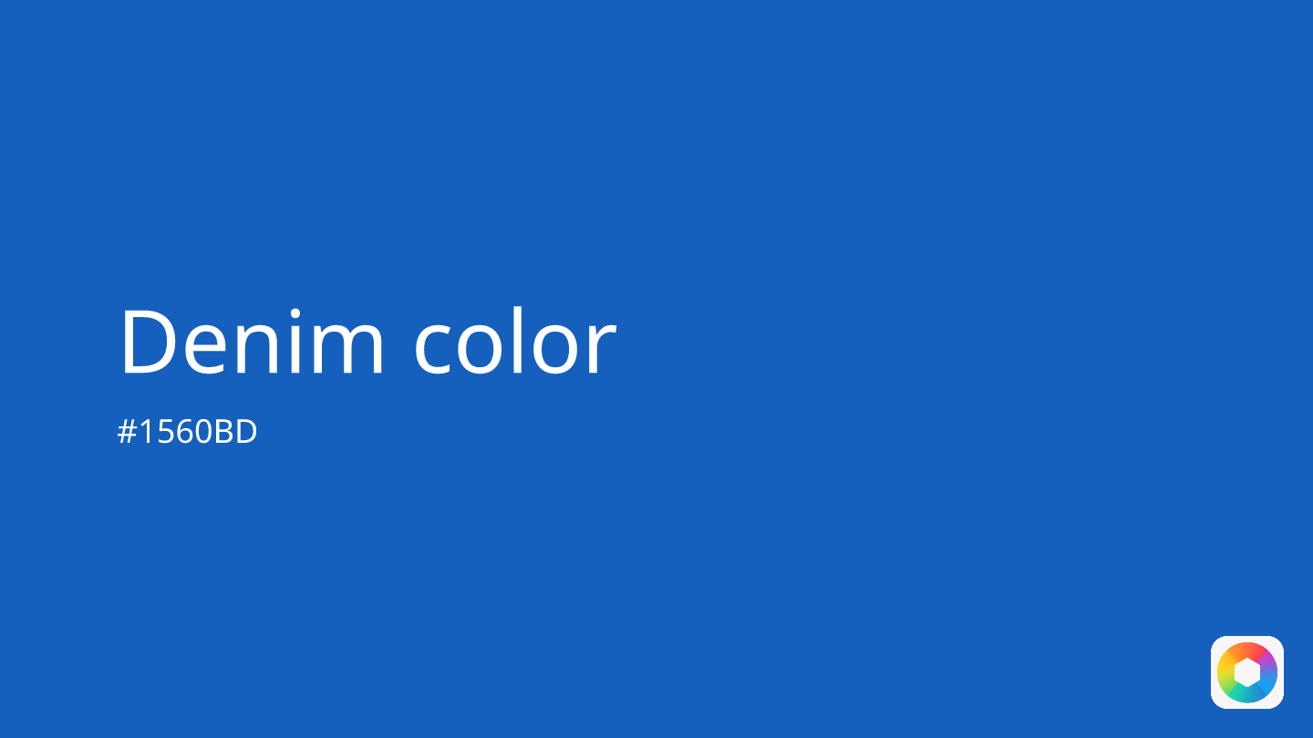 Denim color