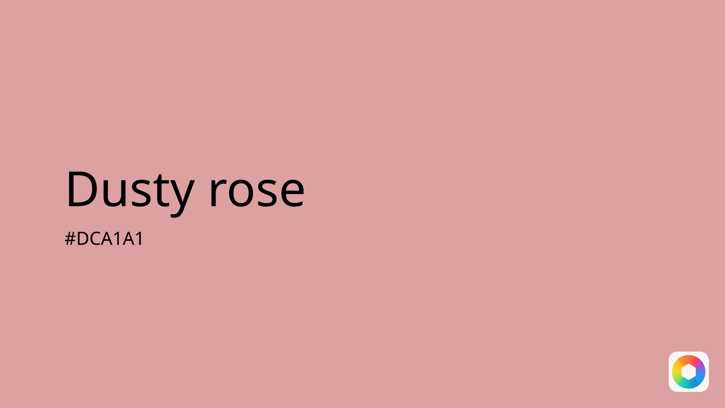 Dusty rose