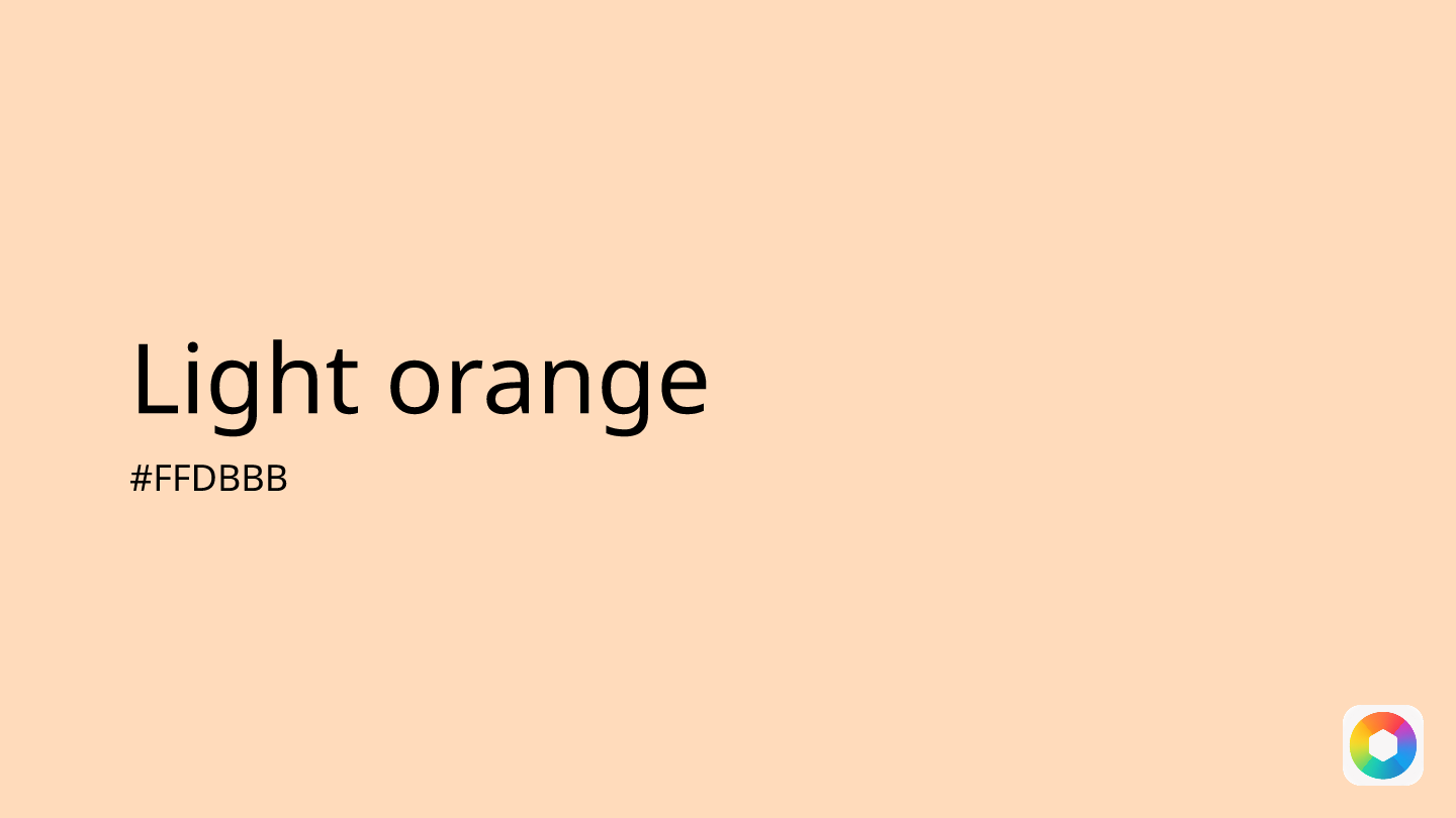 Light orange