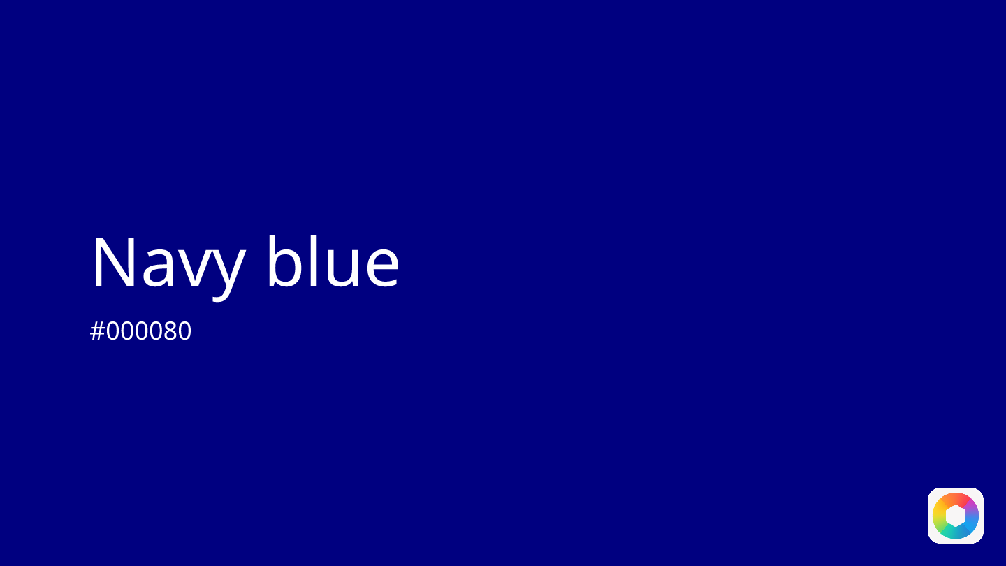 Navy blue