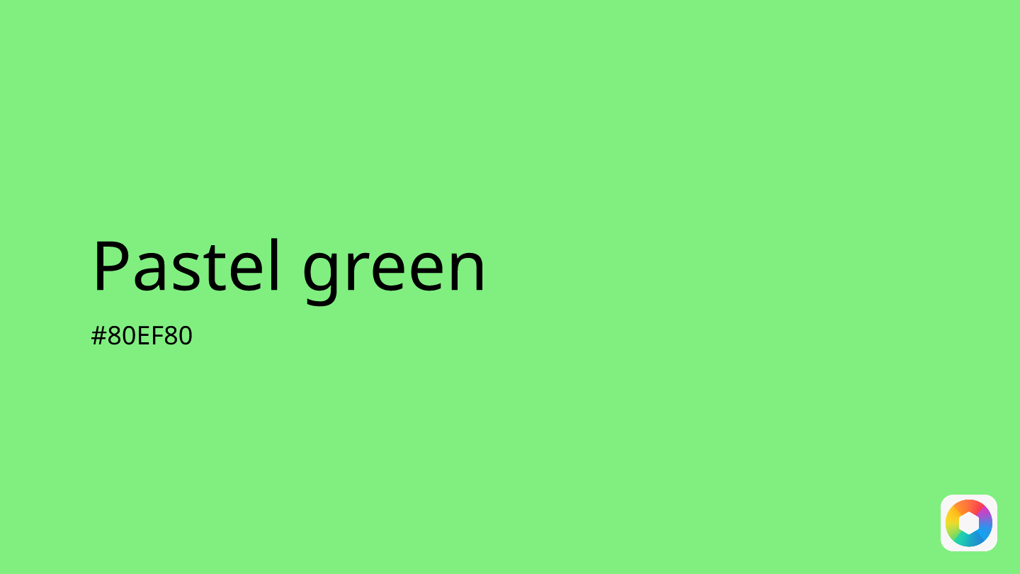 Pastel green