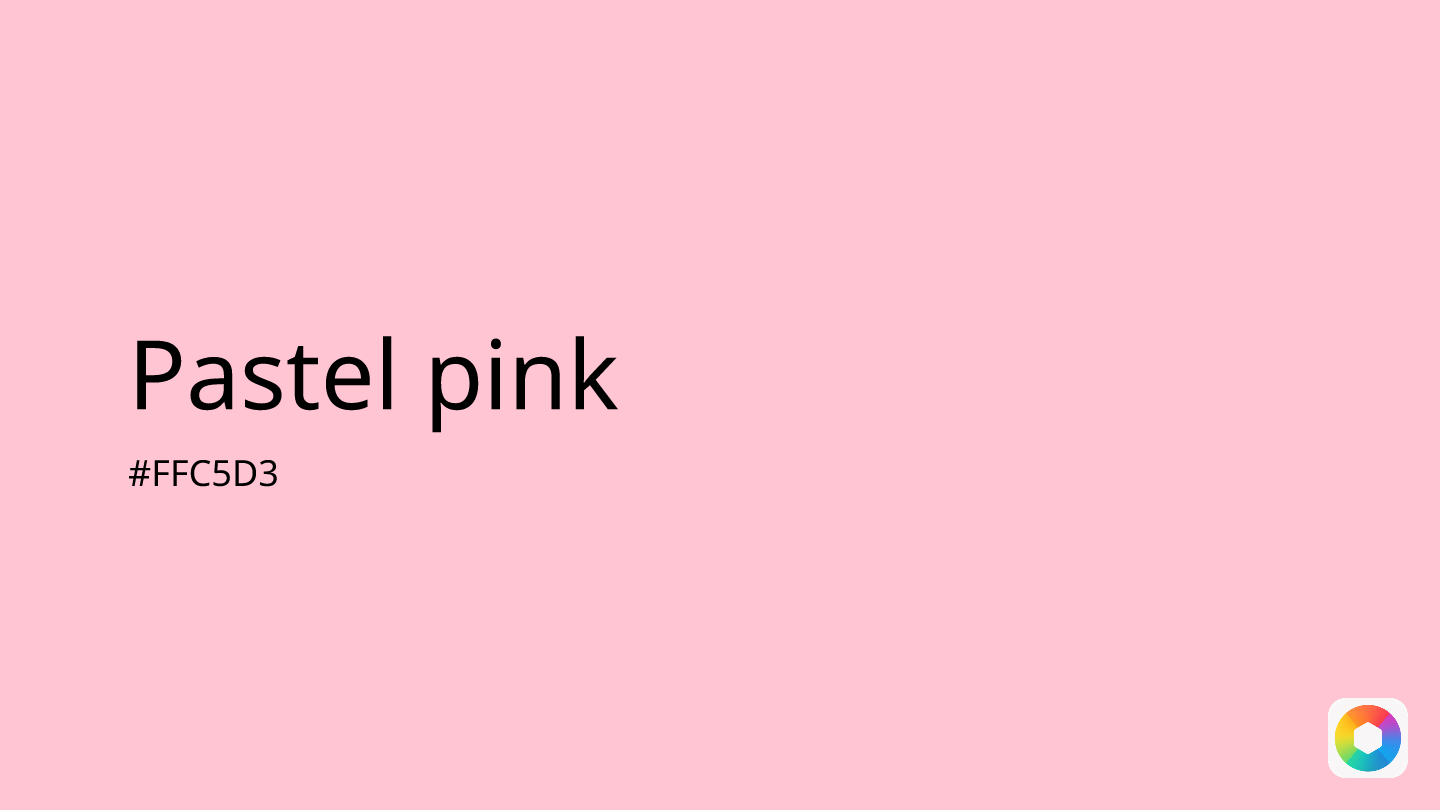 Pastel pink