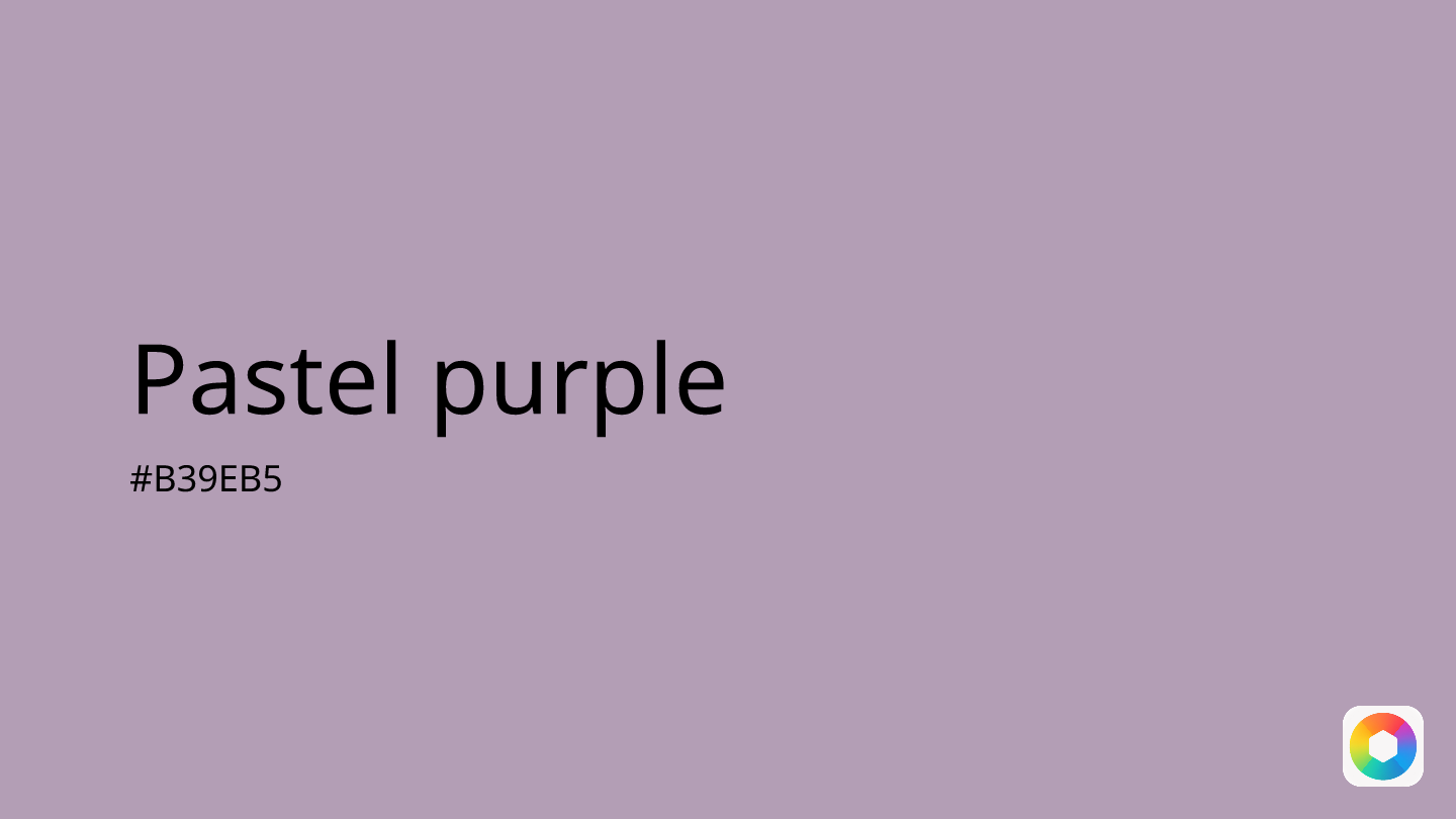 Pastel purple