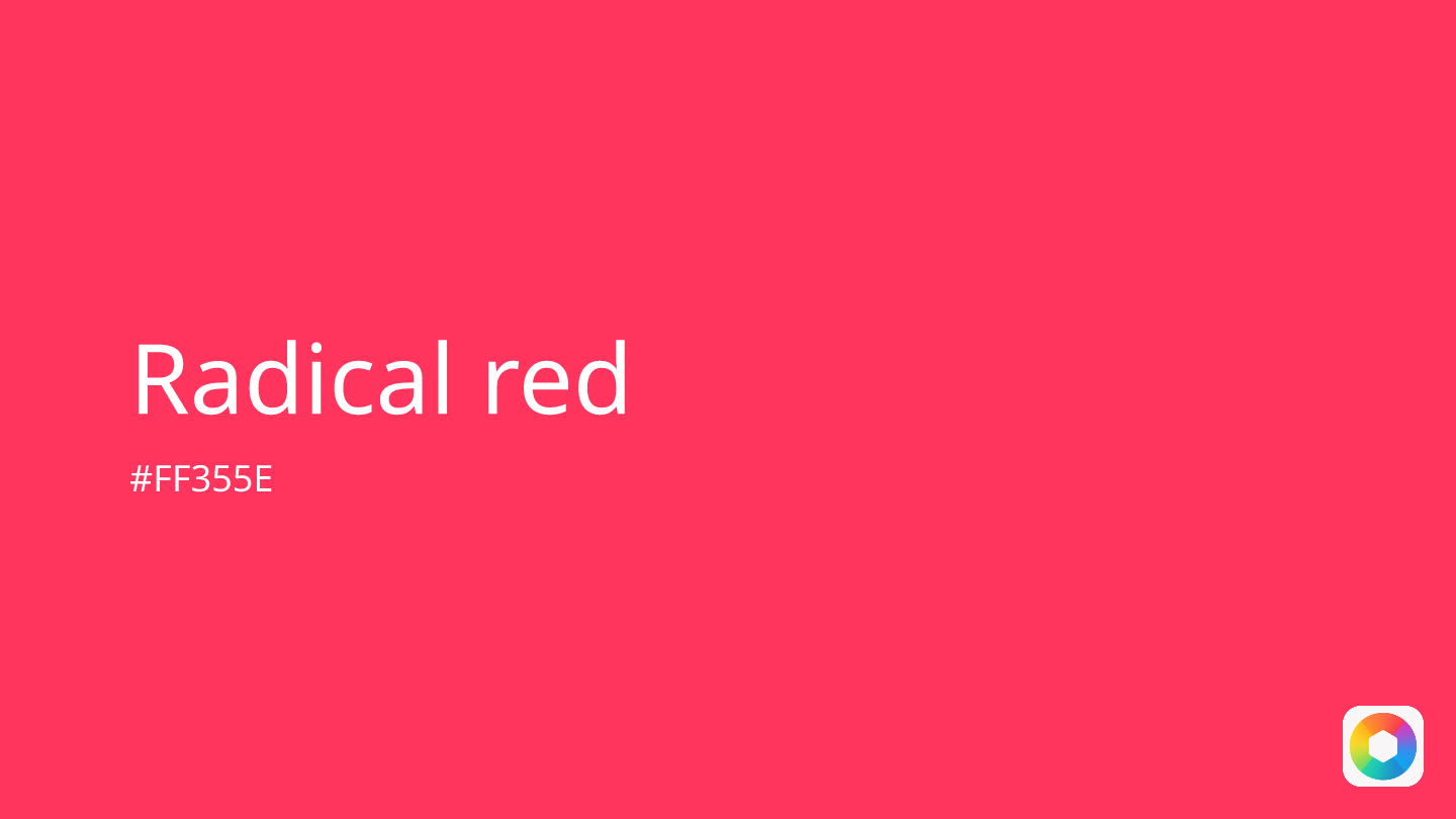 Radical red