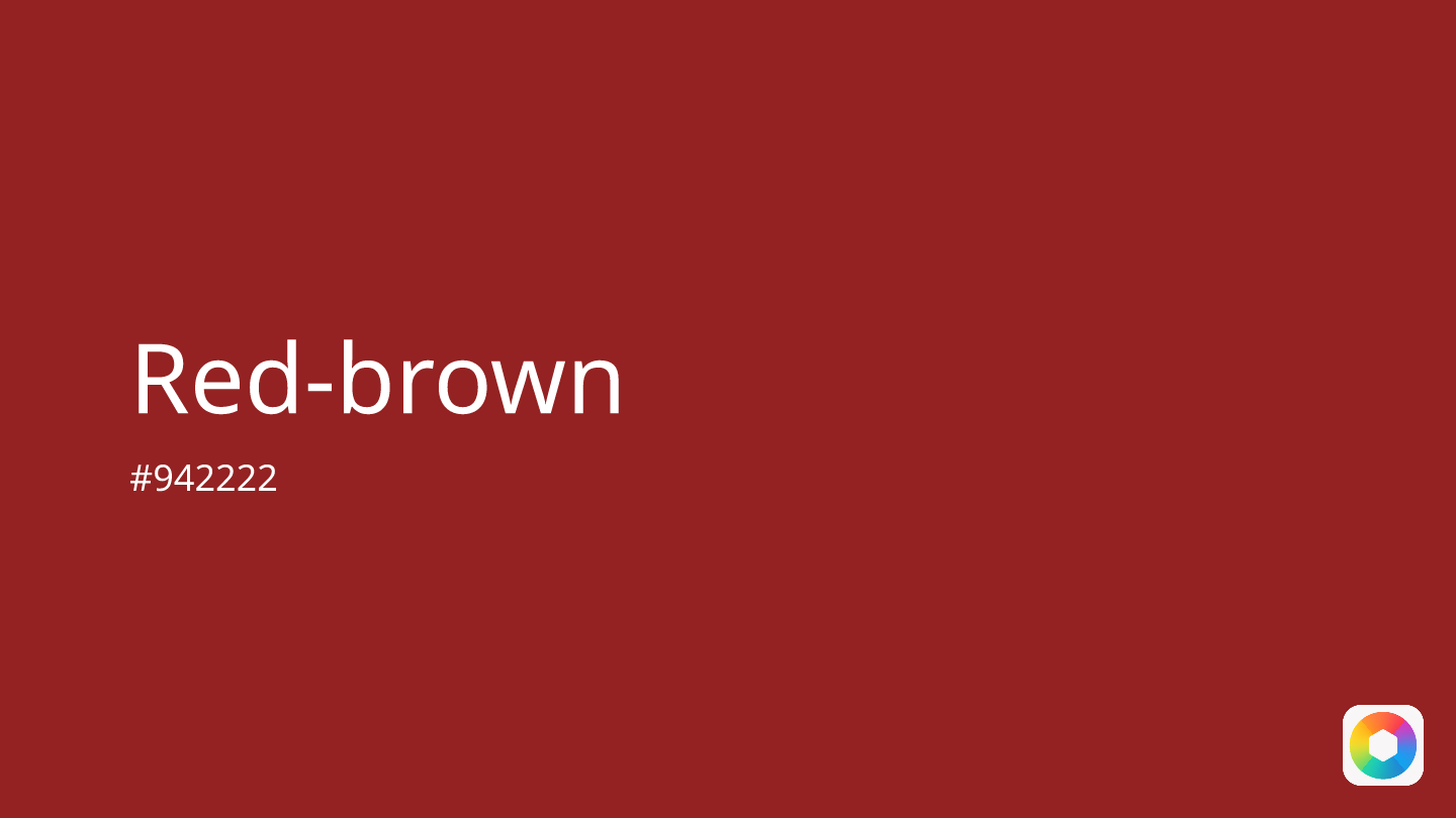 Red-brown