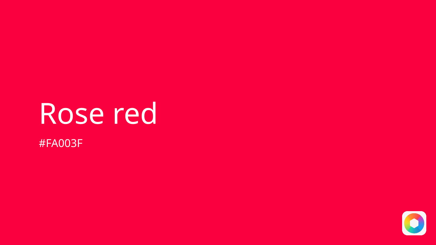 Rose red