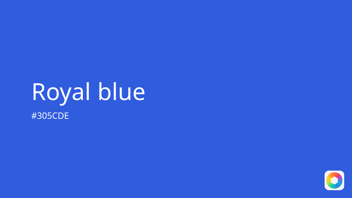 Royal blue