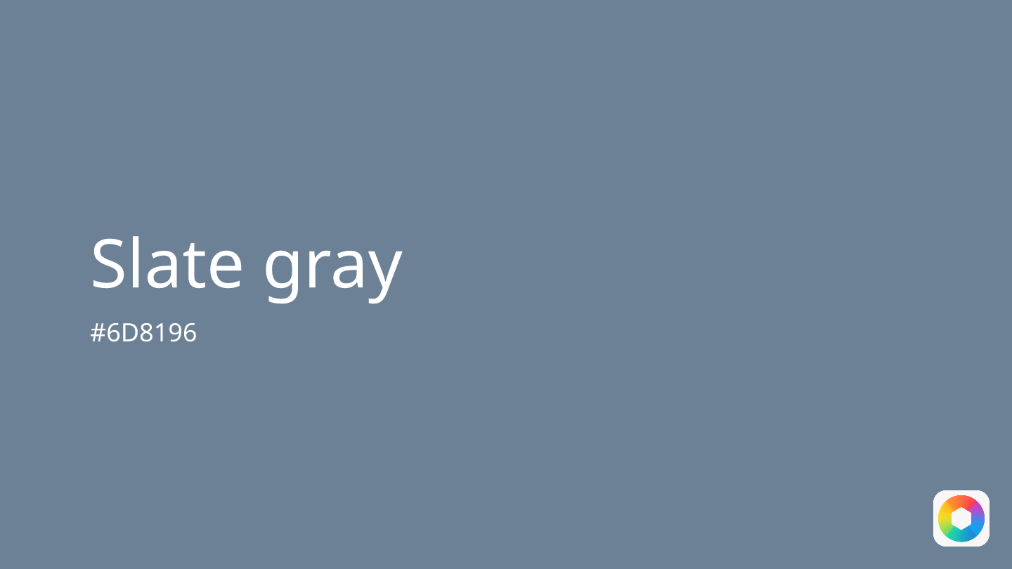 Slate gray
