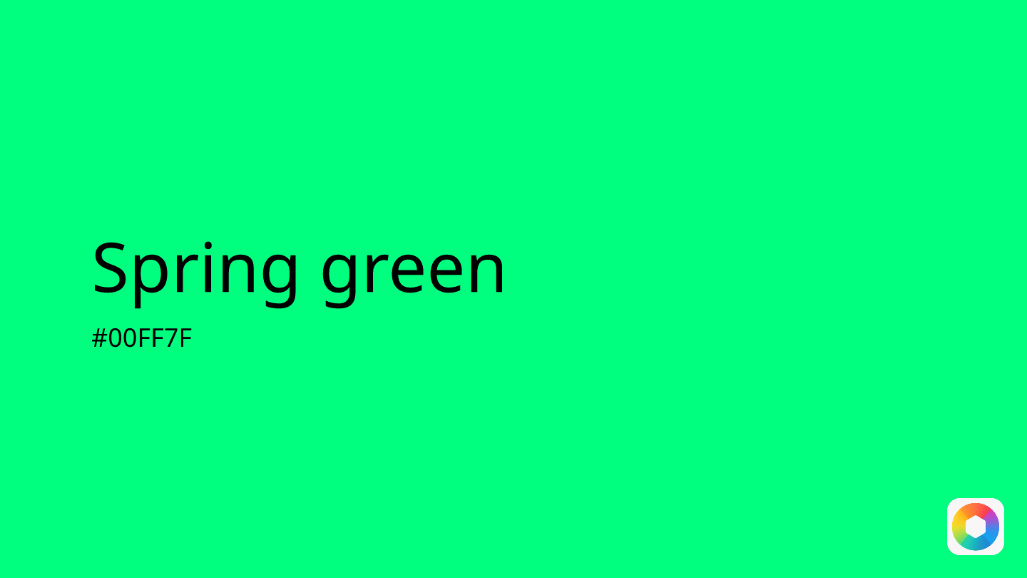 Spring green