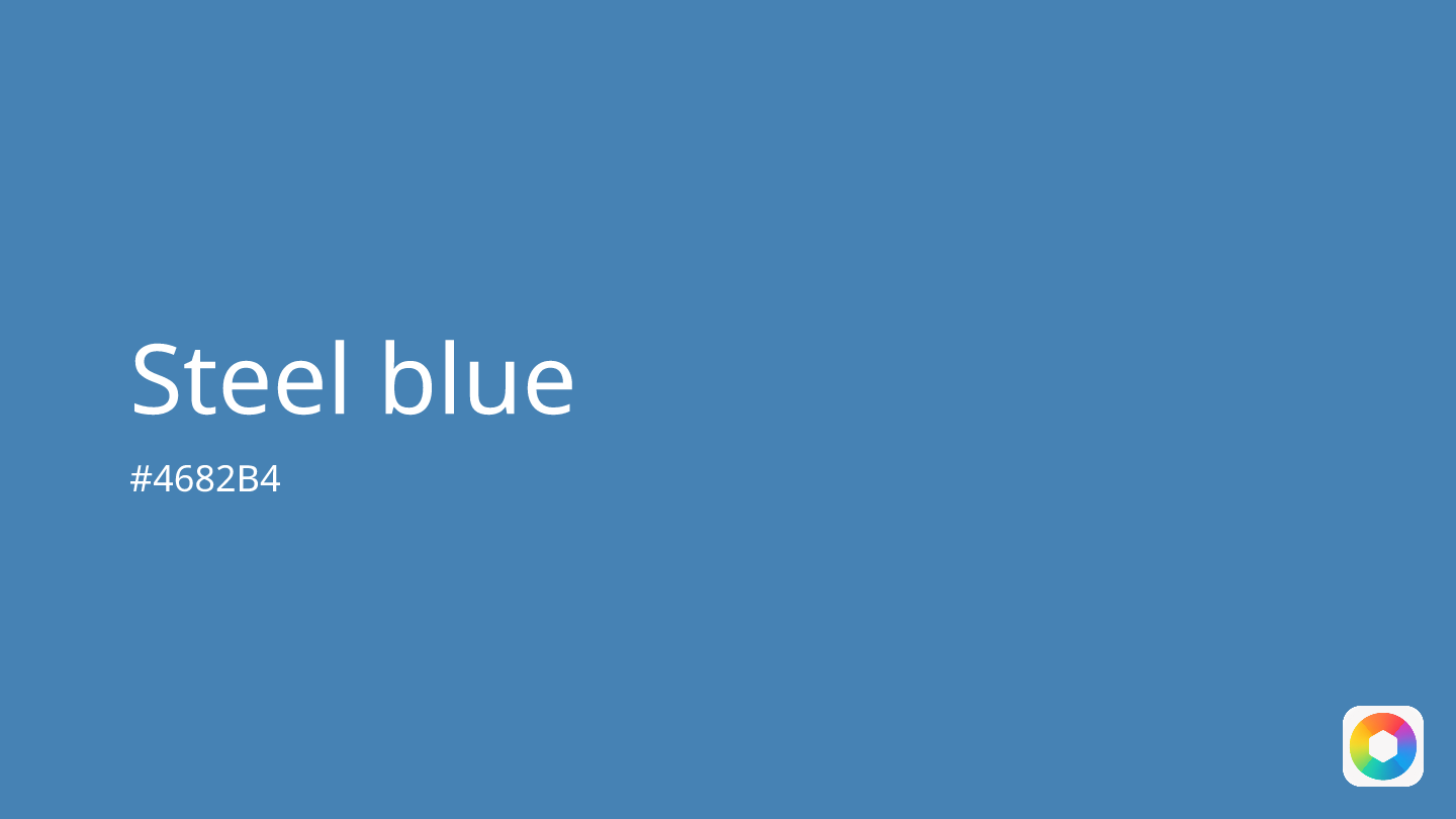 Steel blue