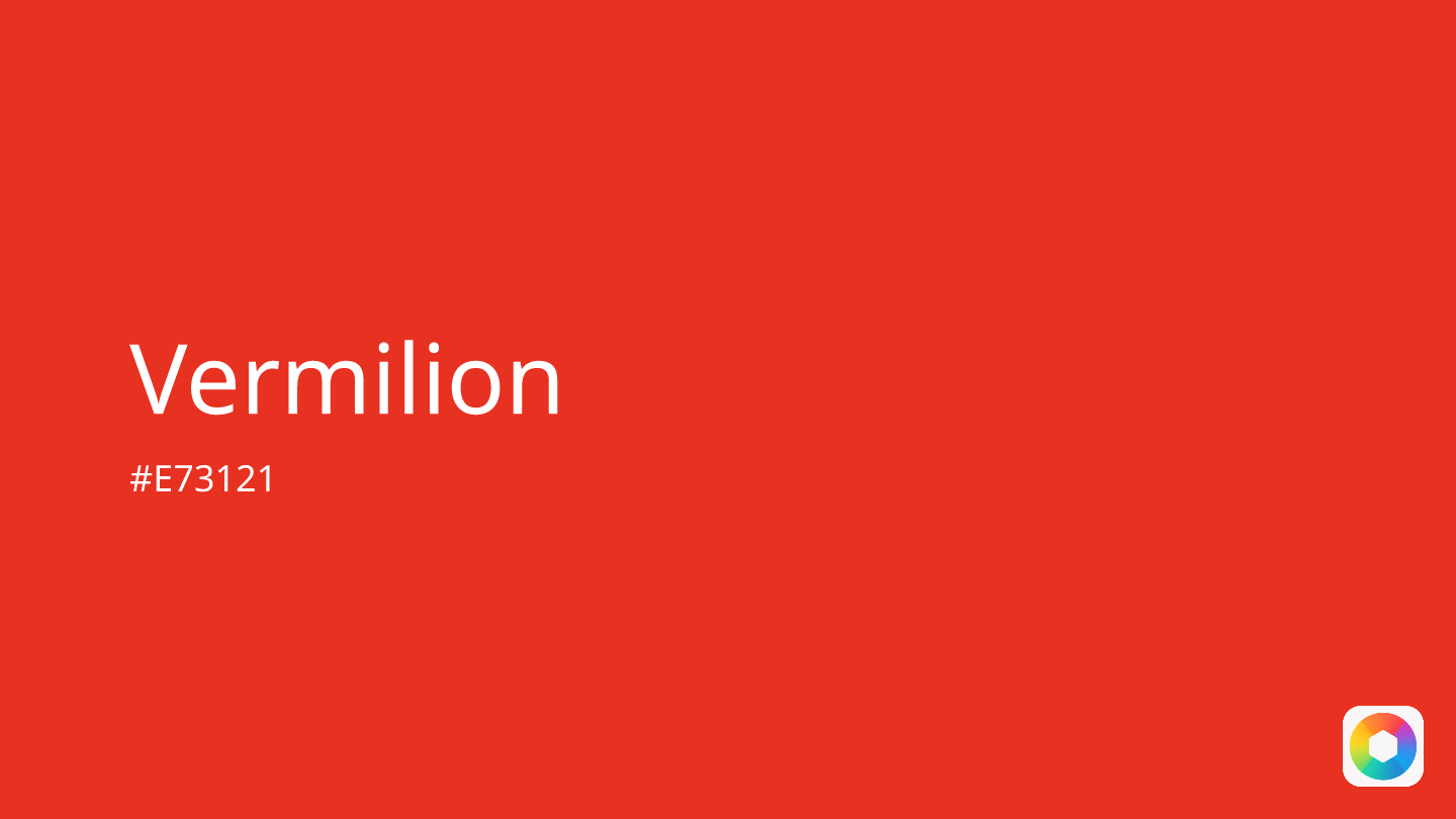 Vermilion